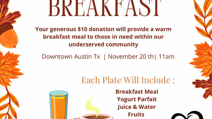 Good Morning Breakfast Give Back